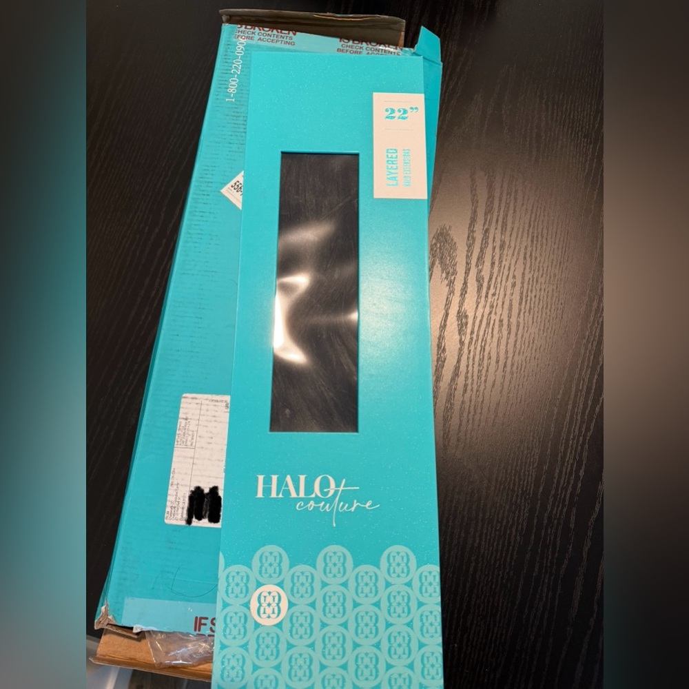 Halo Couture 22” Layered Halo Extension Color 1